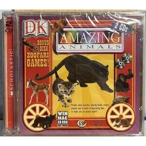 DK Amazing Animals [Win & Mac CD-ROM] 9780439800266 - Bonus Game - Zoofari